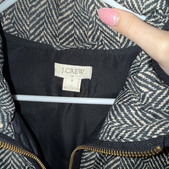 JCREW Herringbone Vest Quilted - Picture 3 of 4